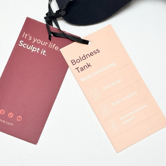 Honeylove Boldness Cami Tank Body Contouring Bodice Corset Top XL Black - Picture 4 of 6